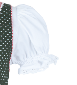 fesches  traditionelles  Kinder -Dirndl  mit Bluse und Schürze von Isar-Trachten